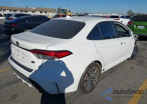 2021 Toyota Corolla Se from USA, damaged, VIN 5YFS4MCE5MP079463